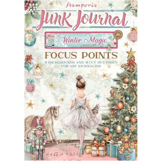 Stamperia A5 Junk Journal Focus Points "Winter Magic"