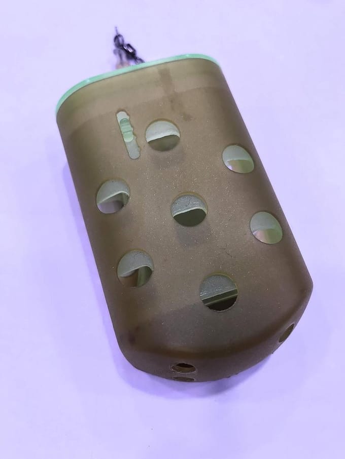 Feeder Blok - Visgewicht - Vissen - Gegoten Gewicht - 100 GR - Grijs