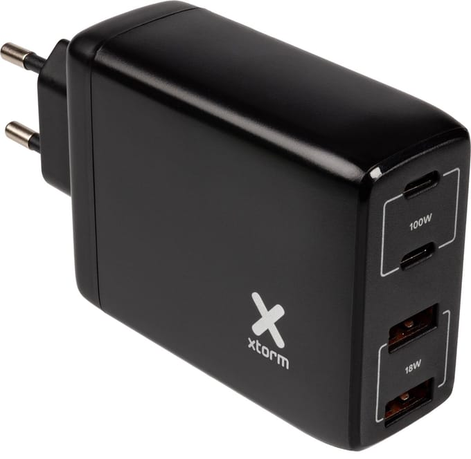 Xtorm 100W USB-C Power Delivery oplader voor laptops