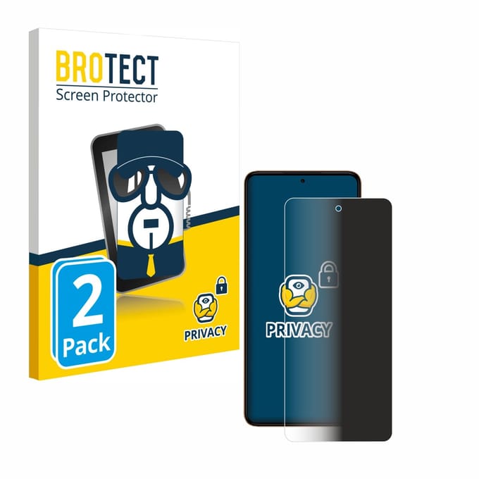 BROTECT - privacy screenprotector voor HMD Pulse Plus - Folie Beschermfolie Blauwlichtfilter 2 Stuks