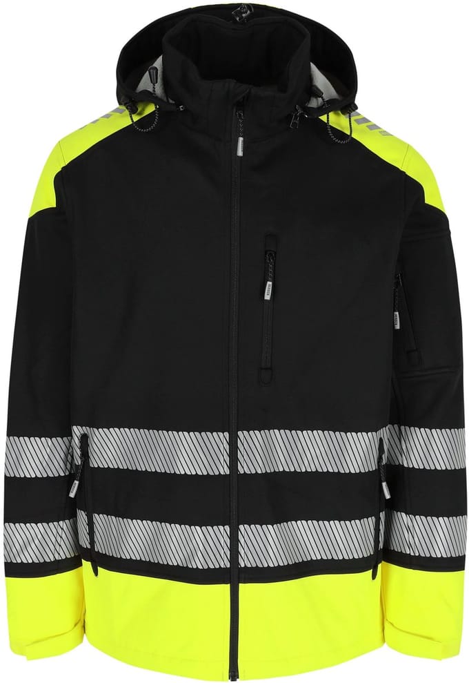Herock Solar High Vis Jas Zwart / L