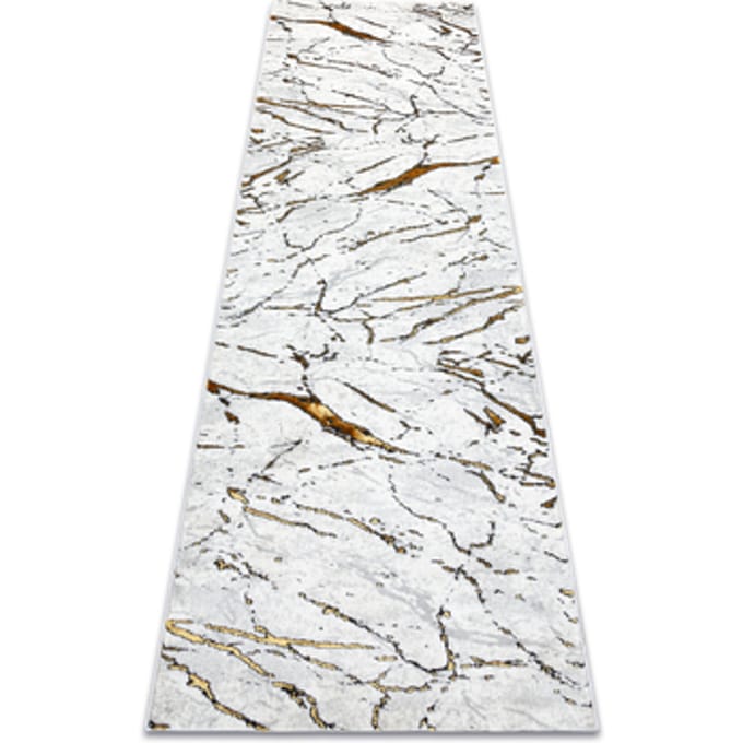Kleden Rugsx Tapijt, loper ALLURE 1963 Marmeren - Structureel, 80x200 cm