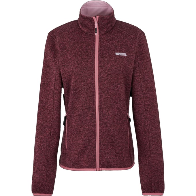 Regatta Dames/Dames Newhill Full Zip Fleecejack (Stoffige roos)