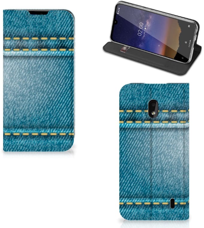 Nokia 2.2 Hippe Standcase Jeans