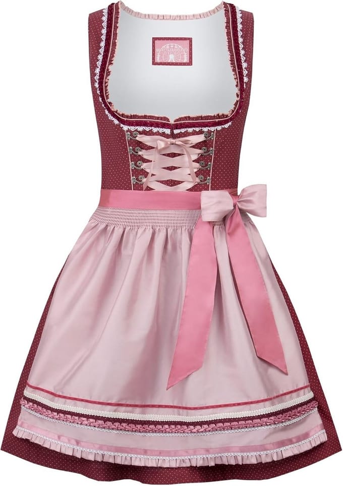 Elegante Dirndl Dames Jurk voor Speciale Gelegenheden