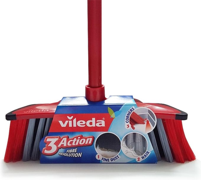Vileda 171214 Bezem Transparant
