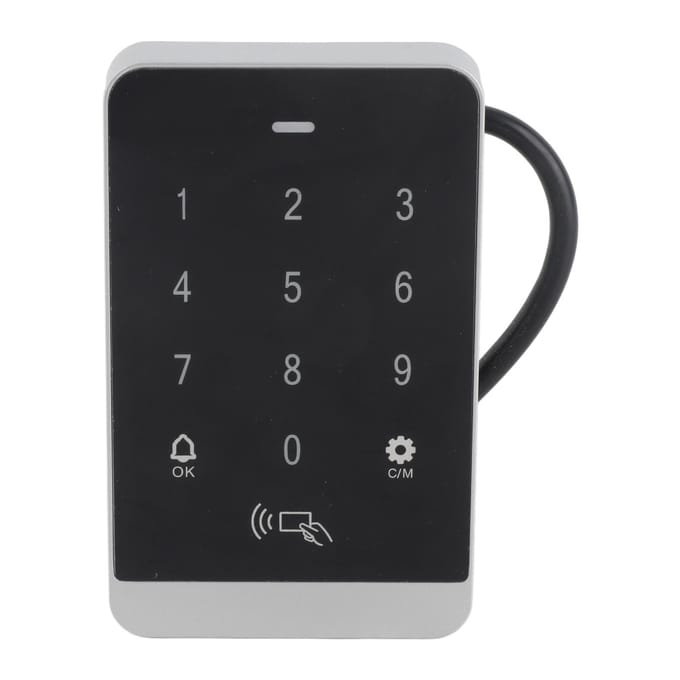 Deur Toegangscontrole Toetsenbord NFC Vertraging Instelling Normaal Open Sleutelloze Toegang Wachtwoord Toetsenbord gray
