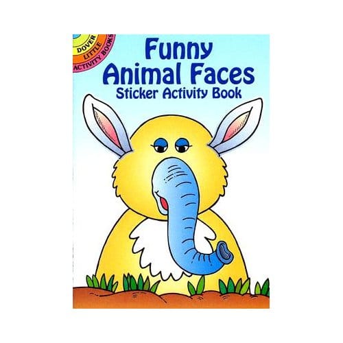 Funny Animal Faces Sticker Activity Book - Newman-D'Amico, Fran