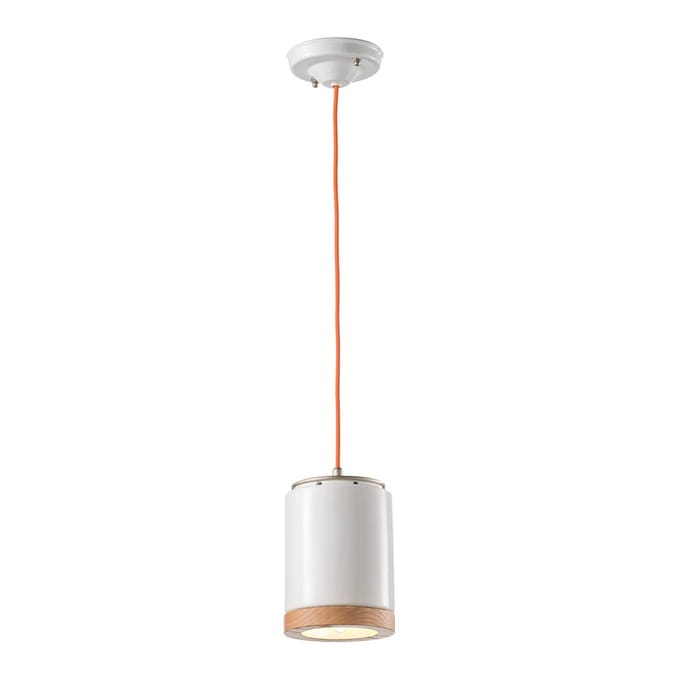 Ferroluce Hanglamp C988 in Scandinavische stijl wit