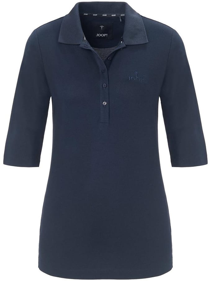 Poloshirt knoopsluiting Van Joop! blauw