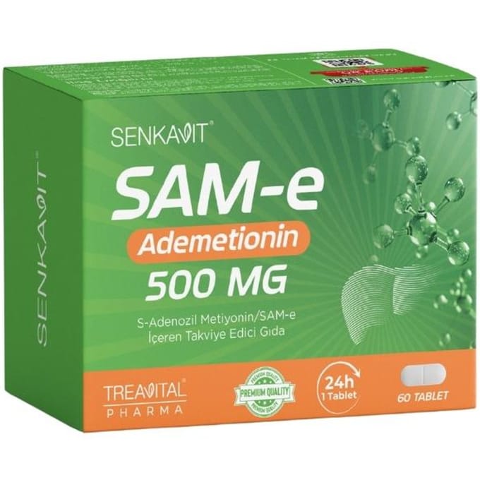 Senkavit S-Adénosyl Méthionine / SAM-e 60 Comprimés 1 PC