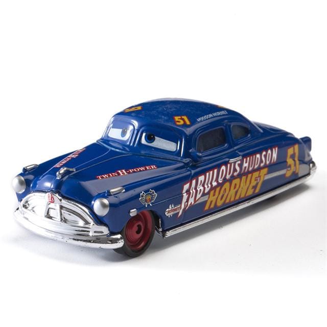 Auto speelgoed Pixar Lightning McQueen Jackson Storm Mater Sally Sheriff 1:55 Legering Diecast jongen Kerstcadeau