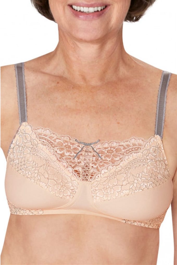 Amoena Prothese Bh Zonder Beugel Alina SB light rose - maat EU 85C / FR 100C