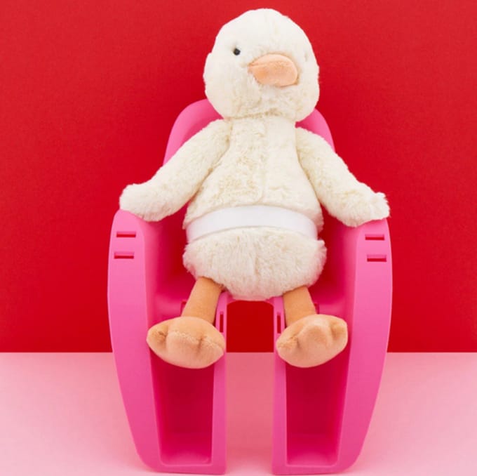 Widek poppenzitje Explorer Happy Strawberry