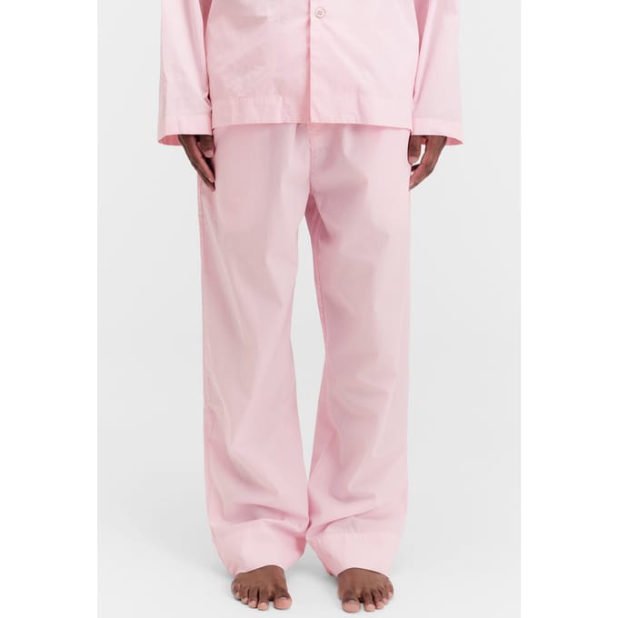 Tekla Unisex Poplin, Pyjamas Pants Soft Pink Taglia: S | Pigiameria Outlet | Unisex | Rosa