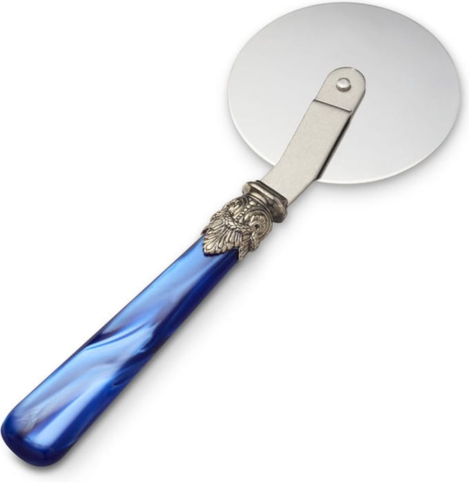 Pizzasnijder, met Blauw handvat (parelmoer), EME Napoleon