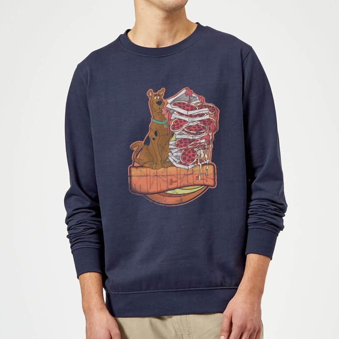 Scooby Doo Munchies Sweatshirt - Navy - S
