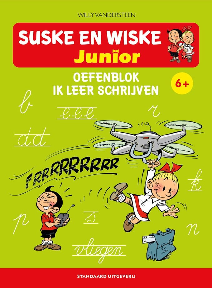 Oefenblok: Ik Leer Schrijven 6+ - Suske En Wiske Junior