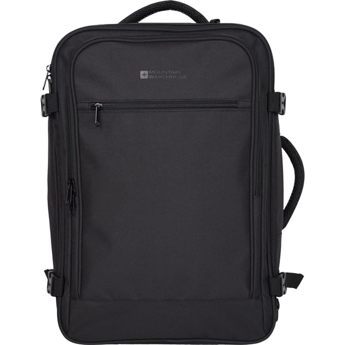 Mountain Warehouse Essentiële 40L Kabinemand (Zwart)