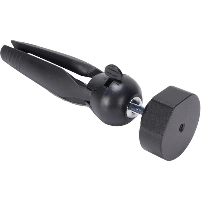 Satellietschotel Statiefbevestiging met Aluminiumlegering Basisadapter Statief Montagekit Geschikt voor Mini V4 Antenne voor Dakdragers black