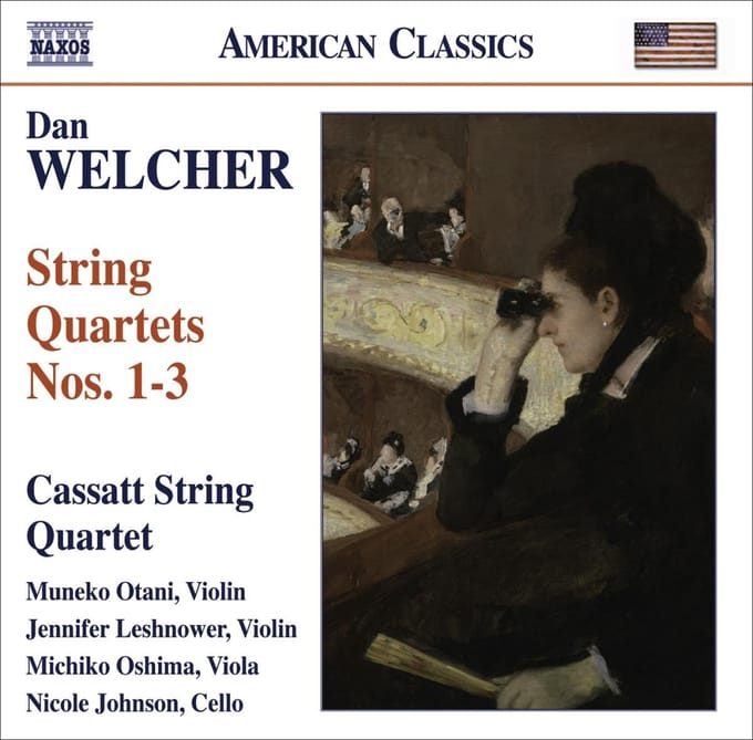 Cassatt Quartet - Welcher: String Quartets Nos.1-3 (CD)