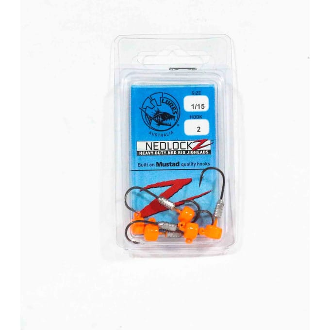 Tackle Tactics TT Nedlockz HD Jighead Oranje 1/15 2 5/pack (7526)