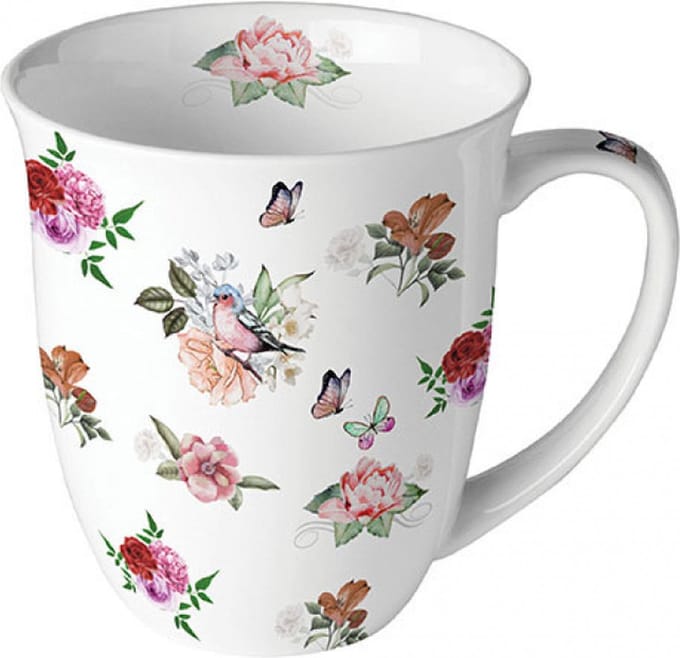 Ambiente Mok Charlotte white 400ml