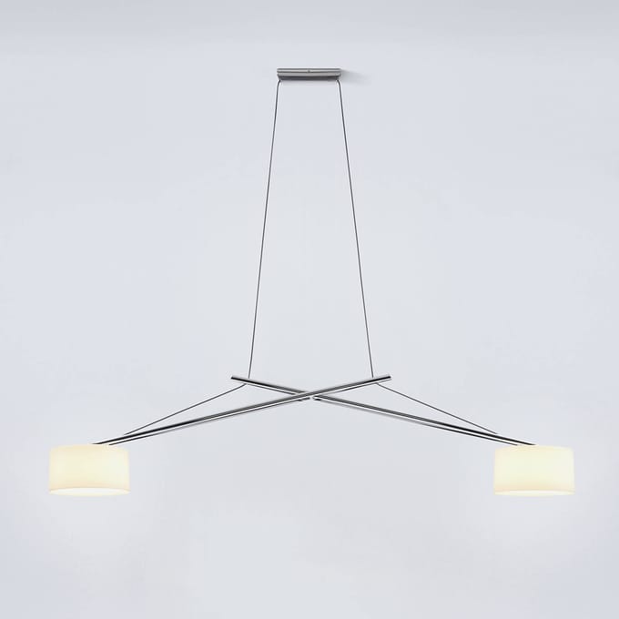 Serien Lighting Twin - een LED hanglamp in spagaat