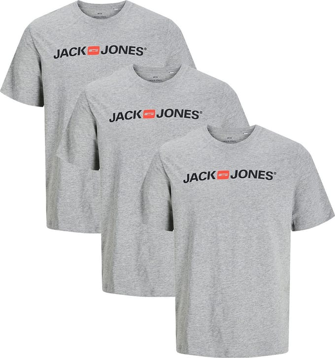 Jack & Jones Heren t-shirt 3 pack Basic