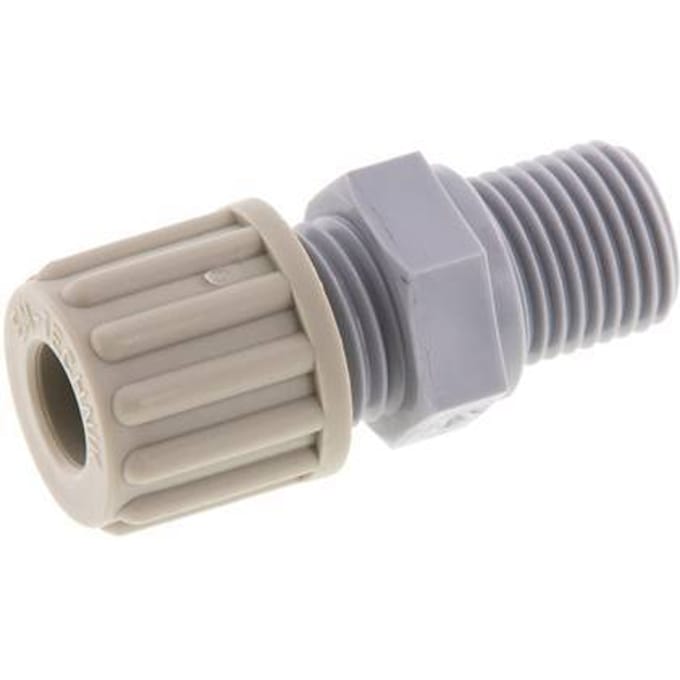 8x6mm & G1/4'' Pa Rechte Knelfitting Buitendraad 10bar [2 Stuks]