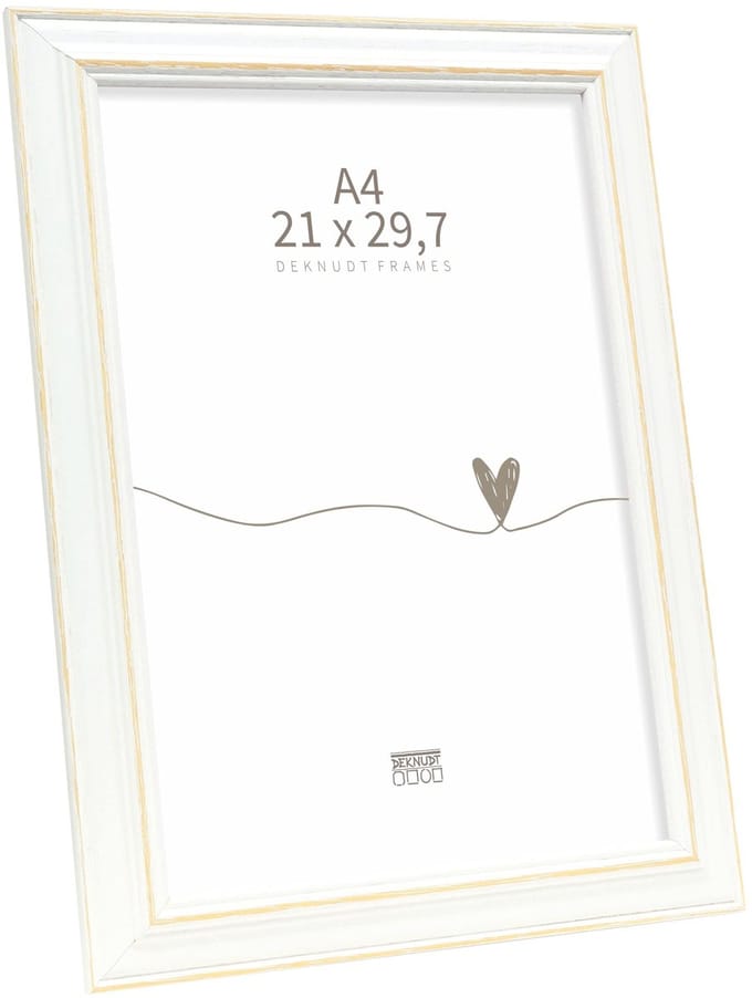 Deknudt S221H1 21X29,7 Wissellijst Papierformaat: DIN A4 (b x h) 21 cm x 29.7 cm Wit, Beige