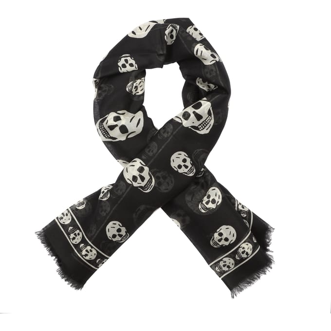 Skull Zijde Sjaal