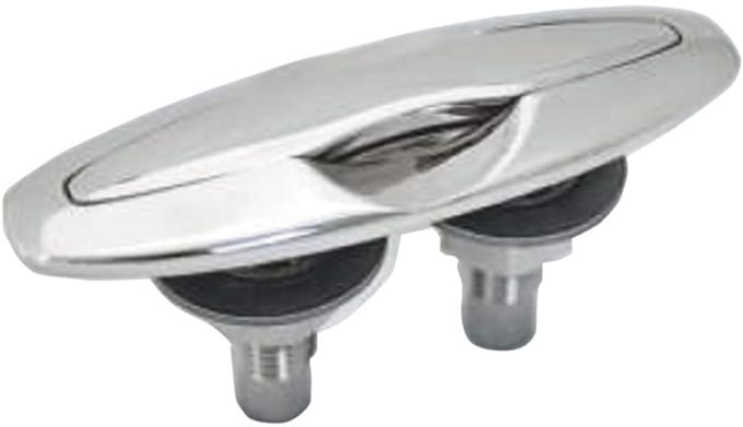 Talamex verzonken RVS Cleat 185mm x 49mm