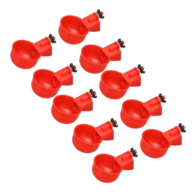 10 stuks Automatische Kippen Waterbakjes Instelbaar Watervolume Voorkom Deformatie Draad Kip red