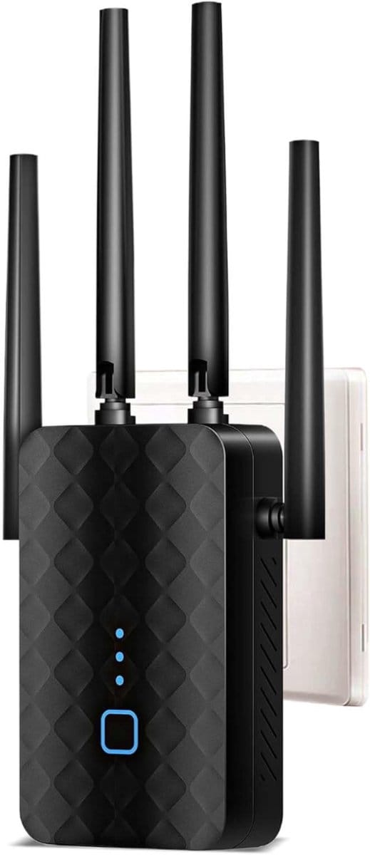 White-Label® WiFi Versterker Stopcontact – Dual Band WiFi Booster – Internet Range Extender – Max
