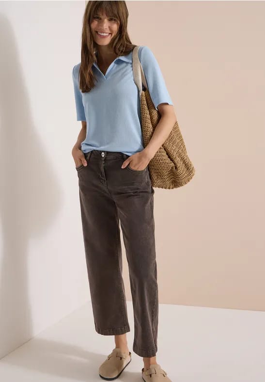 7/8 High Waist jeans in Loose Fit