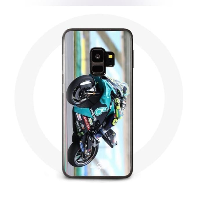 Coque pour Samsung Galaxy S9 plus Valentino Rossi pilote de moto