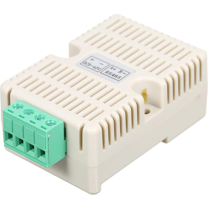 RS485 temperatuur-vochtigheidszender RS485 Modbus-TRU temperatuursensor temperatuur-vochtigheid WTR10-E beige