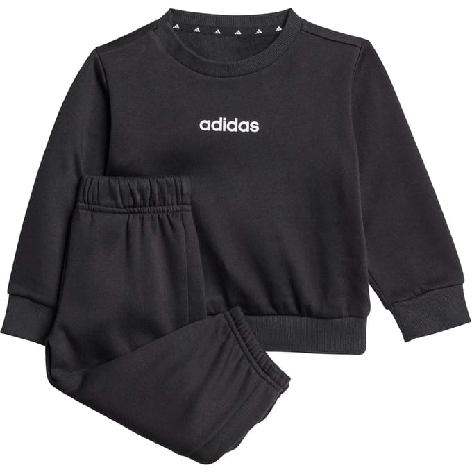 Adidas Essentials Linear Joggers Set Zwart 3-6 Months Kinderen