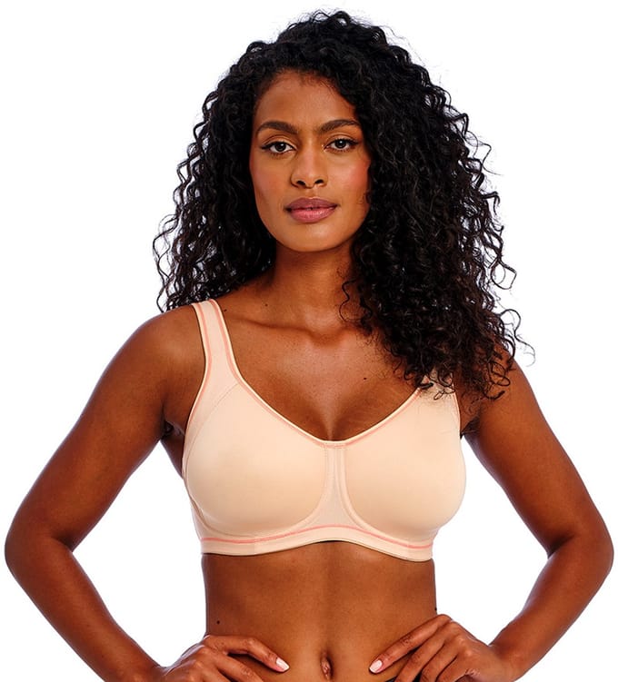 Freya Active Sonic Voorgevormde Sport BH met beugel - Nude - 85D