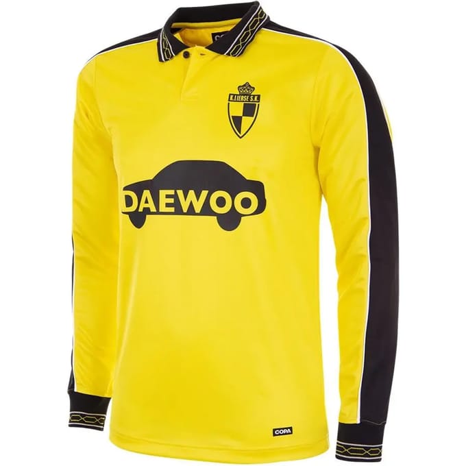 COPA - Lierse SK 1997 Retro Voetbalshirt - Heren - Geel - S