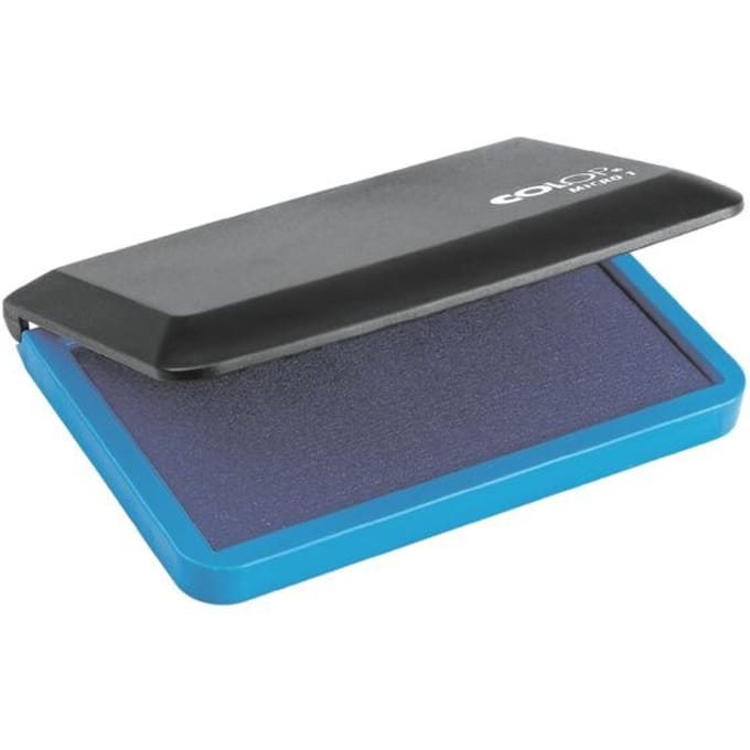 Colop stempelkussen Micro formaat 5 x 9 cm blauw