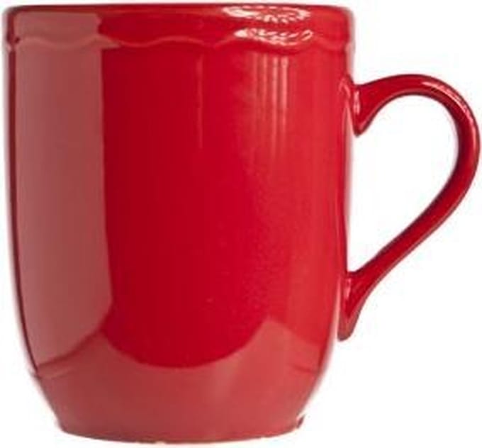 Cosy & Trendy Juliet Red Beker Blinkend 44cl D9cm