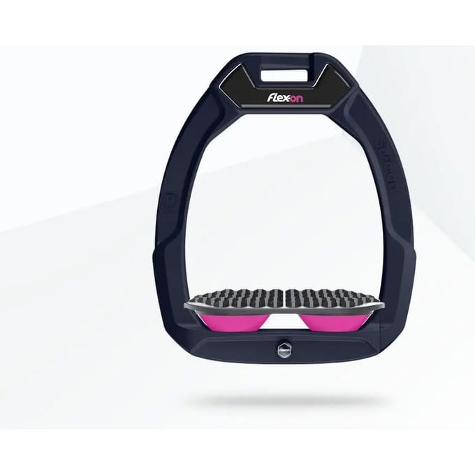 Veiligheidsstijgbeugels Endurance Marine/Grijs/Roze Flex-On Safe-On