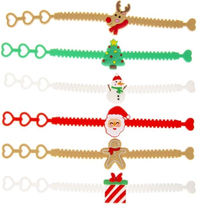 LG-Imports Bracelets Christmas set of 12