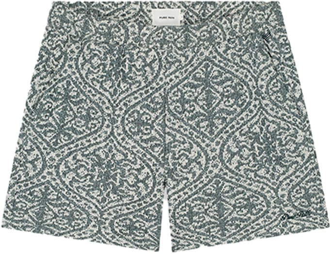 Pure Path Jacquard Pattern Shorts