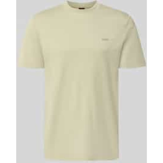 Regular fit t-shirt van puur katoen model 'Te_interlock'