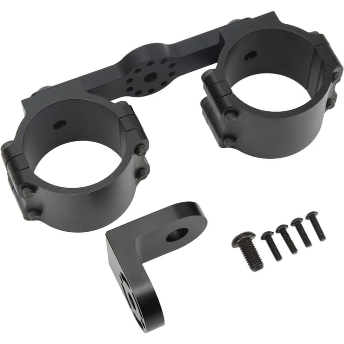 UTV Zweepbevestiging Offroad Vlaggenstok Antennebeugel 1,75 tot 2 inch Rolkooi Montage voor RZR 900 1000 XP Pro black