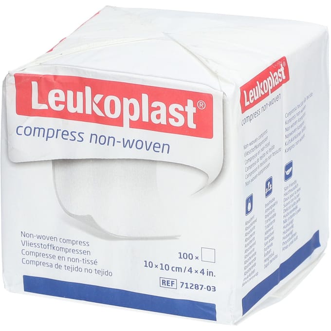 Leukoplast® Compress Non-Woven 10 cm x 100 Compressen
