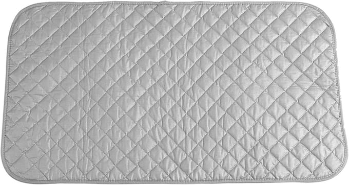 Strijkdeken - Strijkmat Opvouwbaar - Efficiënt Strijken - Hittebestendig Materiaal - 46 x 81 cm - Grijs